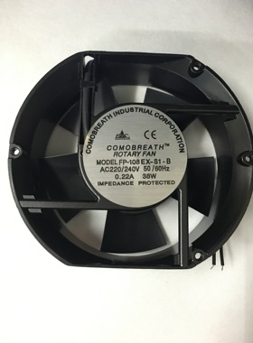 FP-108EX-S1-B台湾三协17251 220V风扇38W17CM椭圆形散热风扇风机