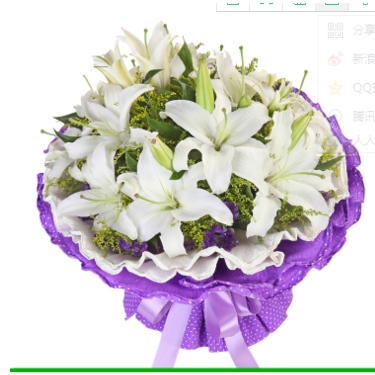 昆明西山区滇池大观楼金马碧鸡坊片区鲜花店蛋糕店速递玫瑰花束