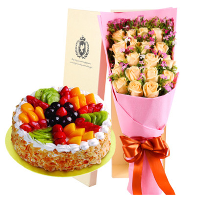 内江东兴区西林新江高桥街田家镇郭北镇520玫瑰鲜花店速递生日蛋