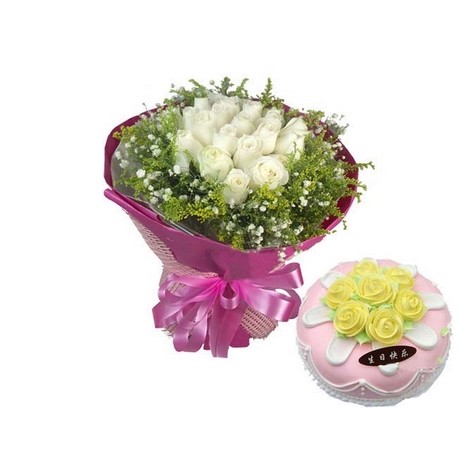 资中县铁佛镇球溪镇顺河场镇龙结罗泉镇520玫瑰鲜花店速递生日蛋