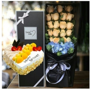 温岭市人民医院银泰城新天地万象城阳光美食城玫瑰生日蛋糕鲜花店