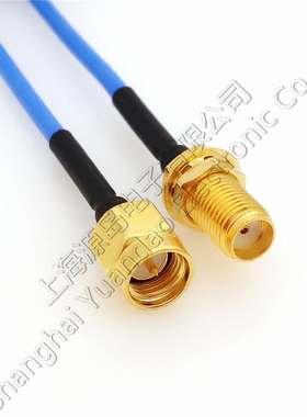高频连接线SMA-J/SMA-KY/RG405/SFX-086SMA公头SMA母RG402延长线