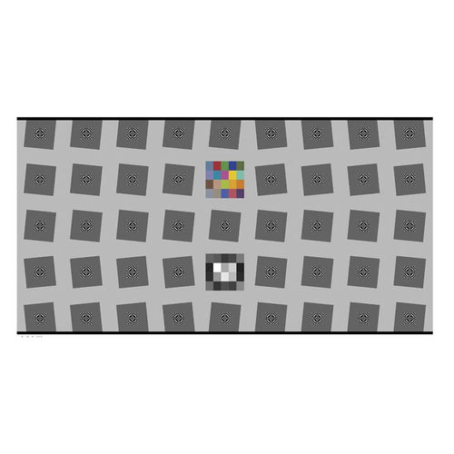 SFRplus标准测试卡MTF清晰度/分辨率畸变视场角噪点ISO敏感度检测