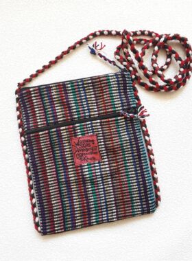 包邮 尼泊尔WSDO 纯棉手织布斜挎包 随身护照包 收银包 手机包