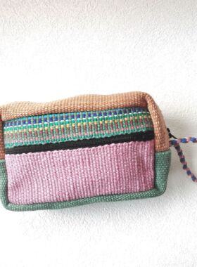 尼泊尔WSDO纯棉手织布Gopro相机包零钱包小物收纳包 放不下手机