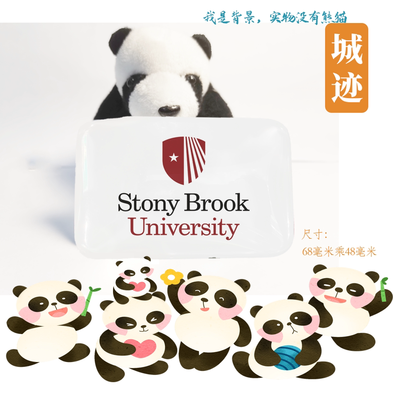 stony brook university纽约州立大学石溪分校石溪大学冰箱贴手信