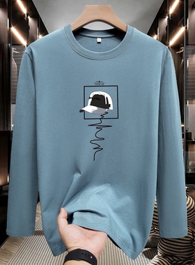 2025[已质检]纯棉品质款长袖t恤男春秋季新款 打底衫C103 P15