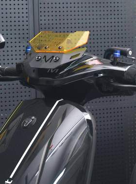 适用九号m/e/f/n系列风挡改装电动车九号M95c改装球头手机支架