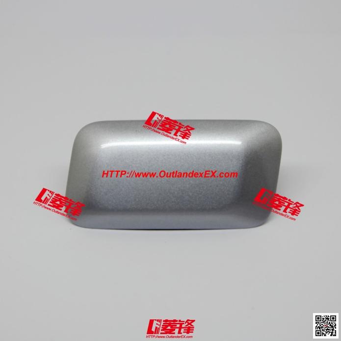 三菱翼豪陆神前照灯清洗器盖/EVO10代大灯喷水嘴盖（左/银）