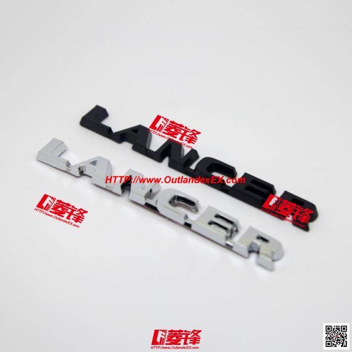 evo9尾盖lancer标志尾标