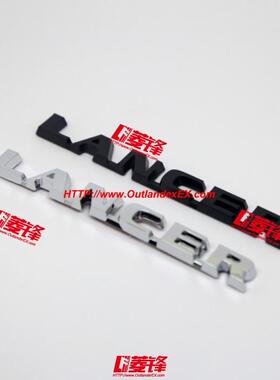 EVO9代尾盖LANCER标志/evolution9代尾标LANCER/CT9A尾标（黑）