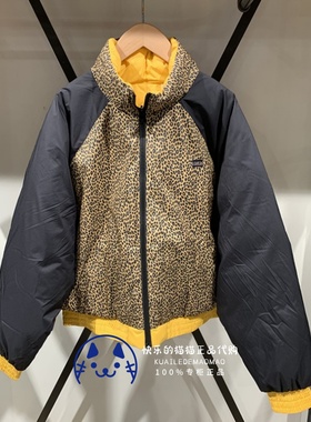 特价 Levis李维斯专柜正品刘雯同款女士双面穿豹纹棉服23456-0000