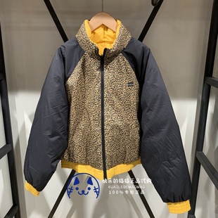 女士双面穿豹纹棉服23456 刘雯同款 0000 Levis李维斯专柜正品 特价