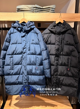 Levis李维斯专柜正品2025 男士中长款加厚羽绒服005N5-0000-0001