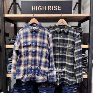 Levis李维斯专柜正品2025 男士格子休闲长袖衬衫19573-0281-0288