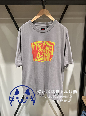 Levis李维斯专柜正品  男士宽松ins印花圆领短袖T恤A1005-0006