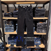 2025 女士黑色726高腰修身 微喇牛仔裤 Levis李维斯正品 A3410 0070