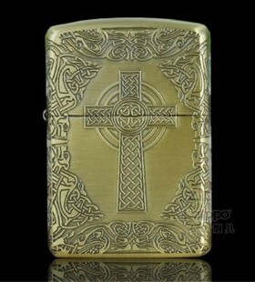 ZIPPO原装正品打火机 古罗马帝国十字徽章 ZP49922-BA 专柜正版