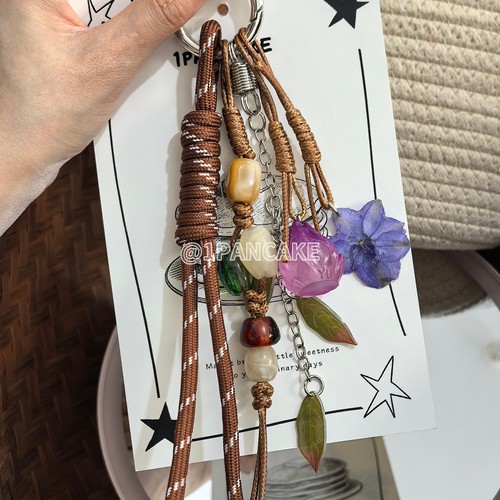 1PANCAKE原创水果包包挂件钥匙扣牛仔裤裤链配饰手机链小众礼物