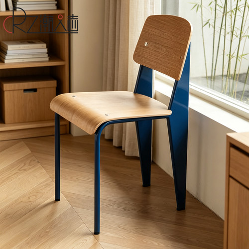 北欧复古设计师标准椅餐椅家用椅子Standard chair家用靠背书桌椅