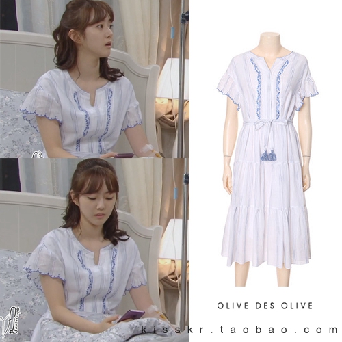 KK家韓國代購 OLIVE DES OLIVE 18夏款 韓劇款連衣裙OW8MO422直郵