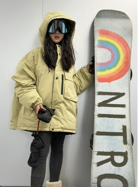 iaiammo丨25冬「90白鸭绒」抗风保暖男女中大童装羽绒服派克服