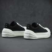 2026新款 百搭休闲鞋 小众设计厚底增高高端帆布鞋 松糕板鞋 男士 男鞋