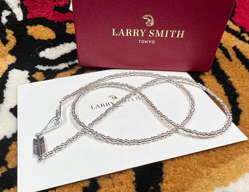 LARRYSMITH60cm小银珠箭矢项链