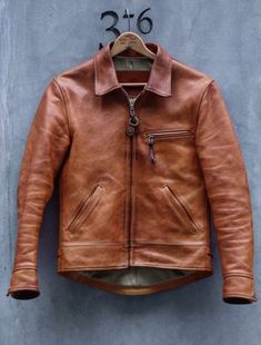 4色现货【superXY】天神 Tenjin Works JS02日本枥木牛皮机车夹克