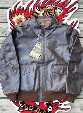 正规代理【superXY】现货 Eastman 空战群英款 28557 A-2马皮夹克