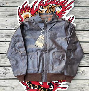 正规代理【superXY】现货 Eastman 空战群英款 28557 A-2马皮夹克