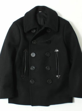 补货中【superXY】3款可选 BUZZ RICKSON'S 经典羊毛双排扣大衣