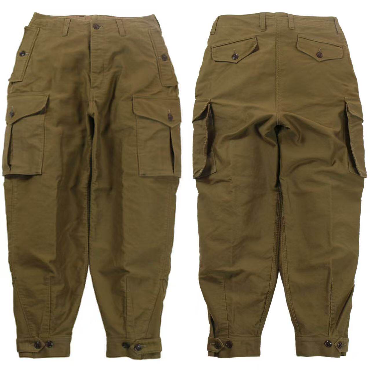 12月末到【superXY】FREEWHEELERS 经典地勤工装裤Moleskin卡其色