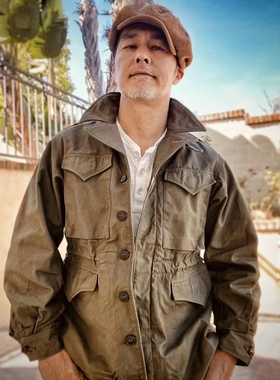 补货中【superXY】BUZZ RICKSON'S 经典M-43夹克 素款BR15410