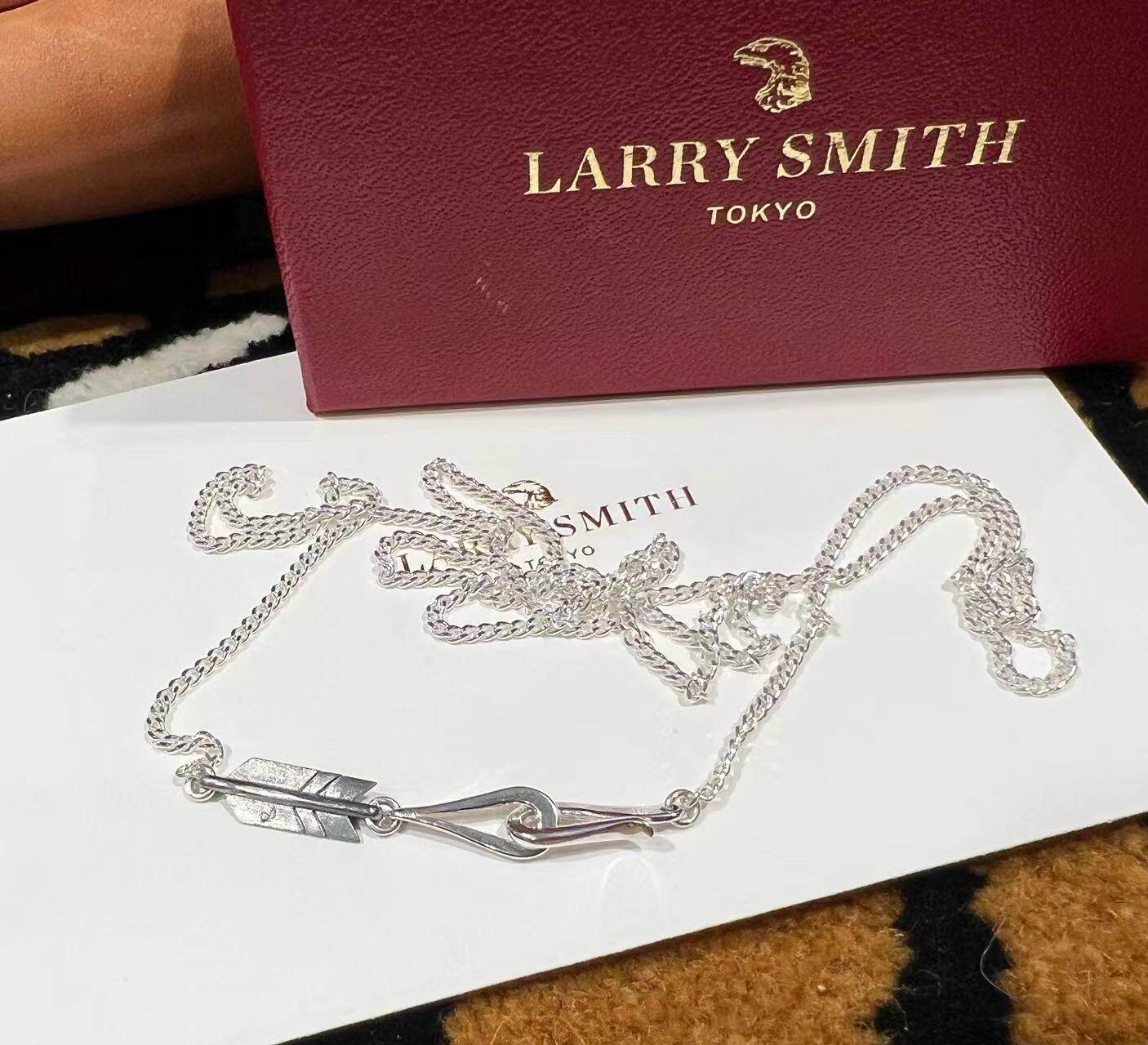 LARRYSMITH70cm箭矢银链项链