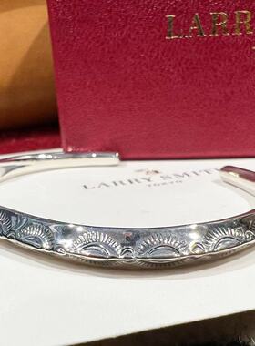 现货【superXY】LARRY SMITH 窄款 叶纹手镯 3点手镯 余文乐同款