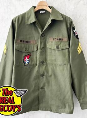 现货【superXY】The REAL McCOY'S 列侬同款 空降兵长袖衬衫