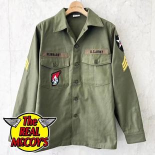 现货【superXY】The REAL McCOY'S 列侬同款 空降兵长袖衬衫