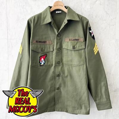 现货【superXY】The REAL McCOY'S 列侬同款 空降兵长袖衬衫