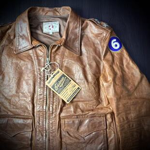 superXY 现货 限定新款 2复古运动马皮夹克 Eastman 正规代理