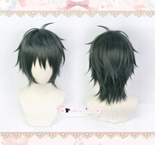 【KR】cosplay假发 偶像梦幻祭  影片美伽 月歌 长月夜 少年款