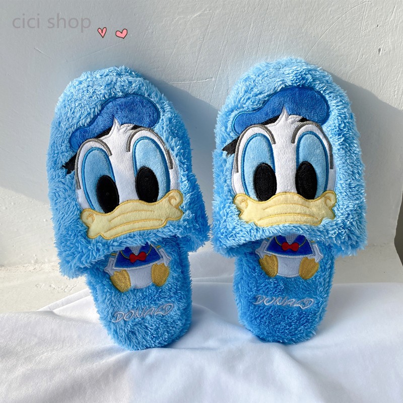 棉拖鞋防滑保暖卡通地板