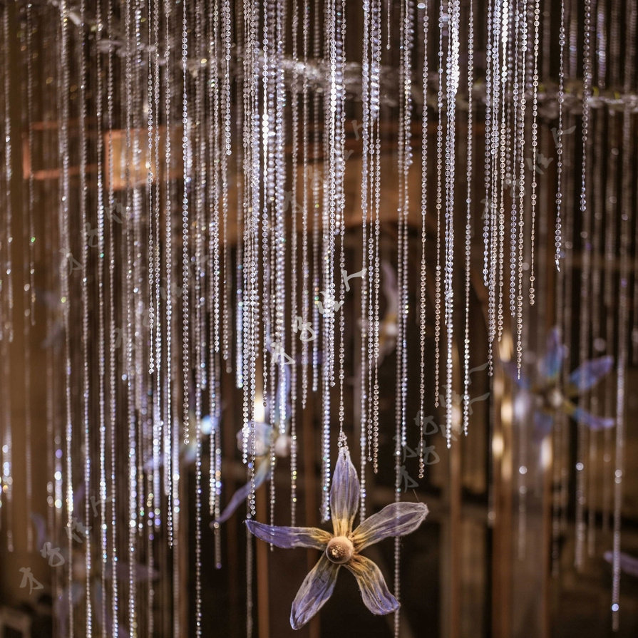 Cut Hanging beads crystal Acrylic travel permit bead curtains wedding arrangement Beads marry Supplies Entrance partition Hanging curtainin the Festive supplies/Gift , Dress supplies  category - from Buy2taobao.com to provide professional Taobao agent buy service