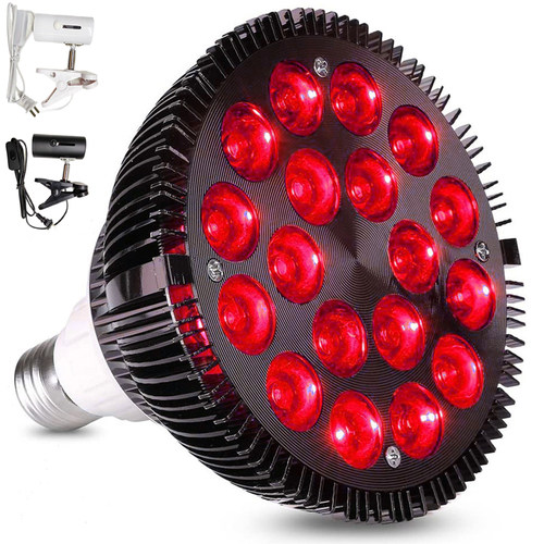 外贸货源PAR38红光660nm 18W54WLED植物生长补光射灯育苗花卉盆栽