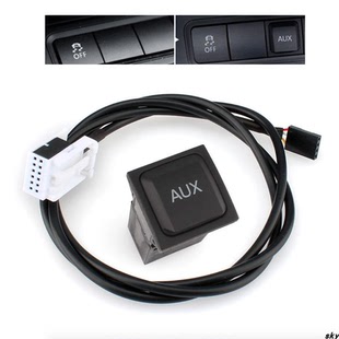 510 RNS315 AUX音频线座子出口畅销产品 CD机RCD510 适用于VW