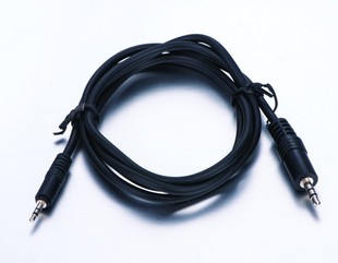 促销 2.5MM耳机插头转3.5插头出口畅销产品 汽车音响AUX连接线