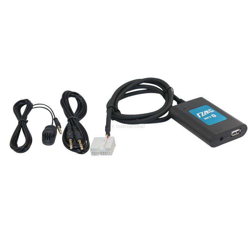 适用本田CD机改装蓝牙麦克风思域飞度雅阁插U盘AUX音频数码碟盒