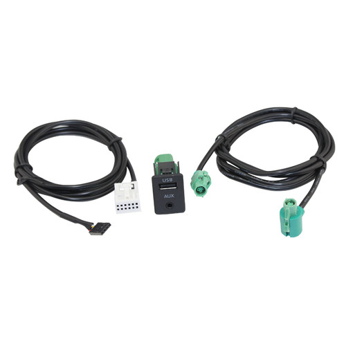 适用宝马 BMW3系X5X6 Z系 USB+AUX座子线束线长150厘米铜材出口