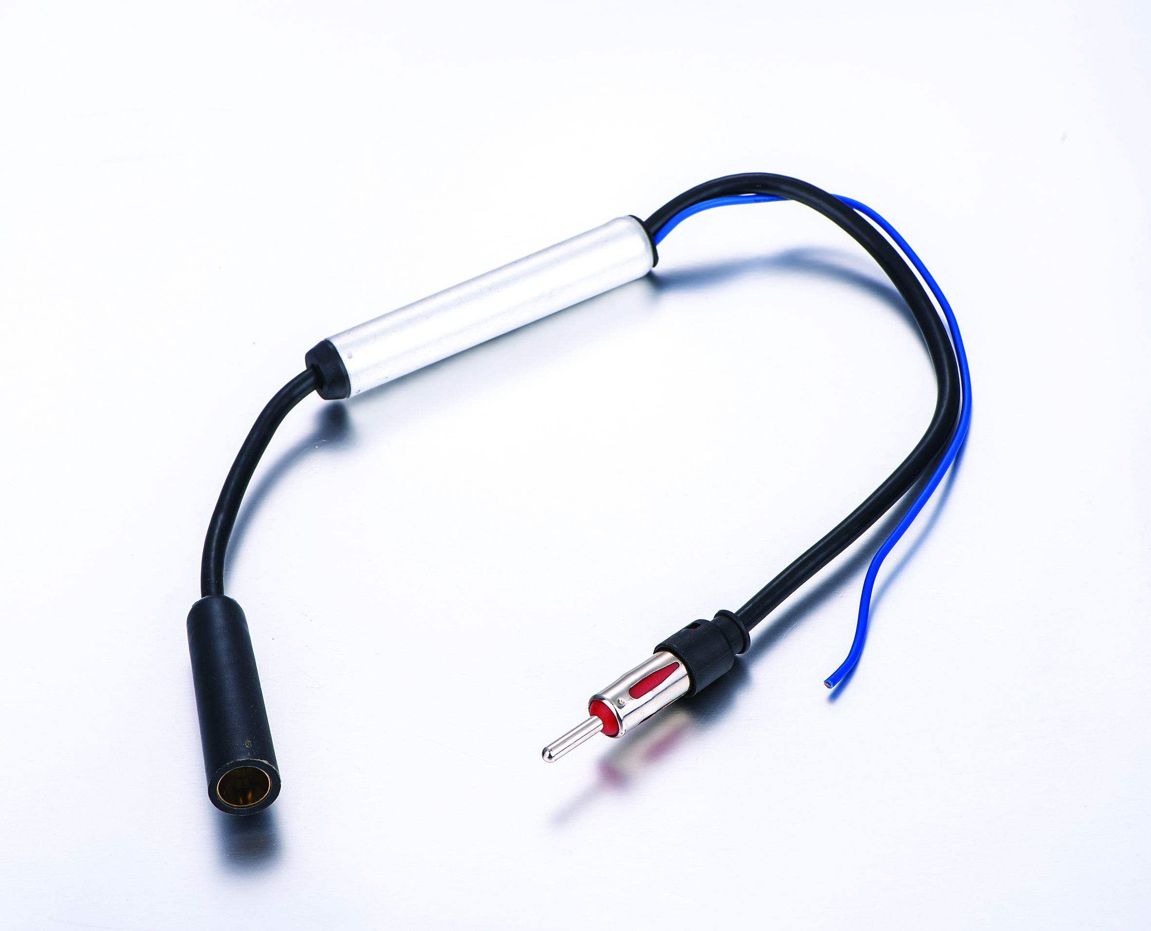 通用型天线连接线公母延长线带放大器汽车改装用品出口畅销产品