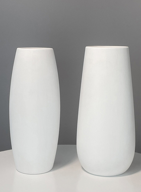 欧式简约陶瓷花瓶摆件客厅插花水培花器玄关轻奢高级感家居装饰品